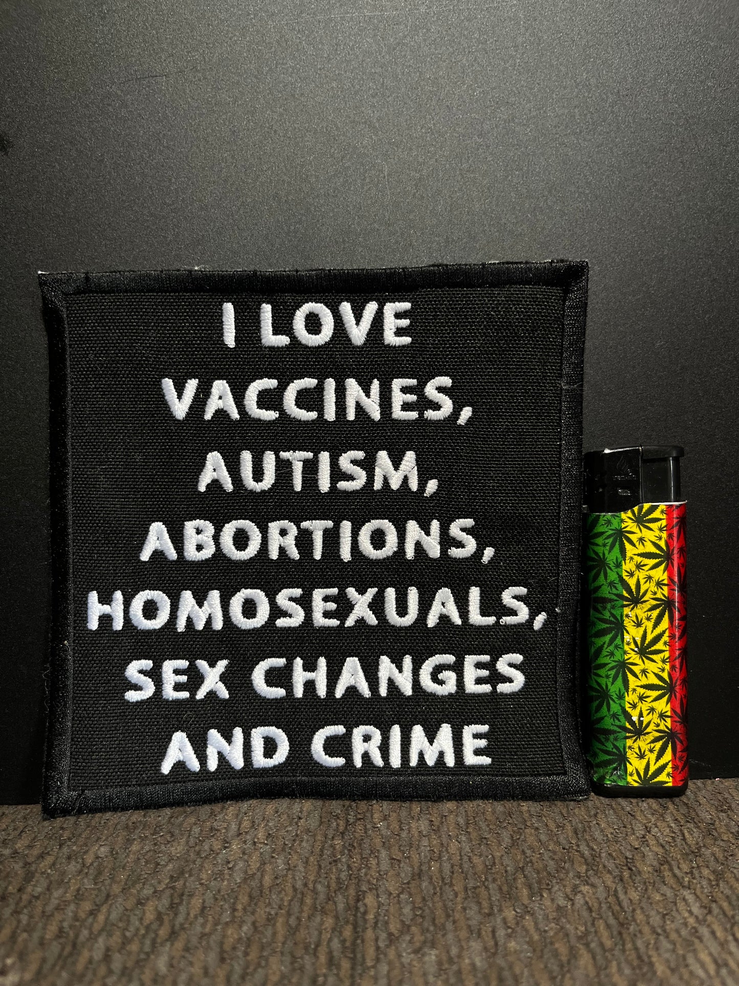 I love vaccines and crime
