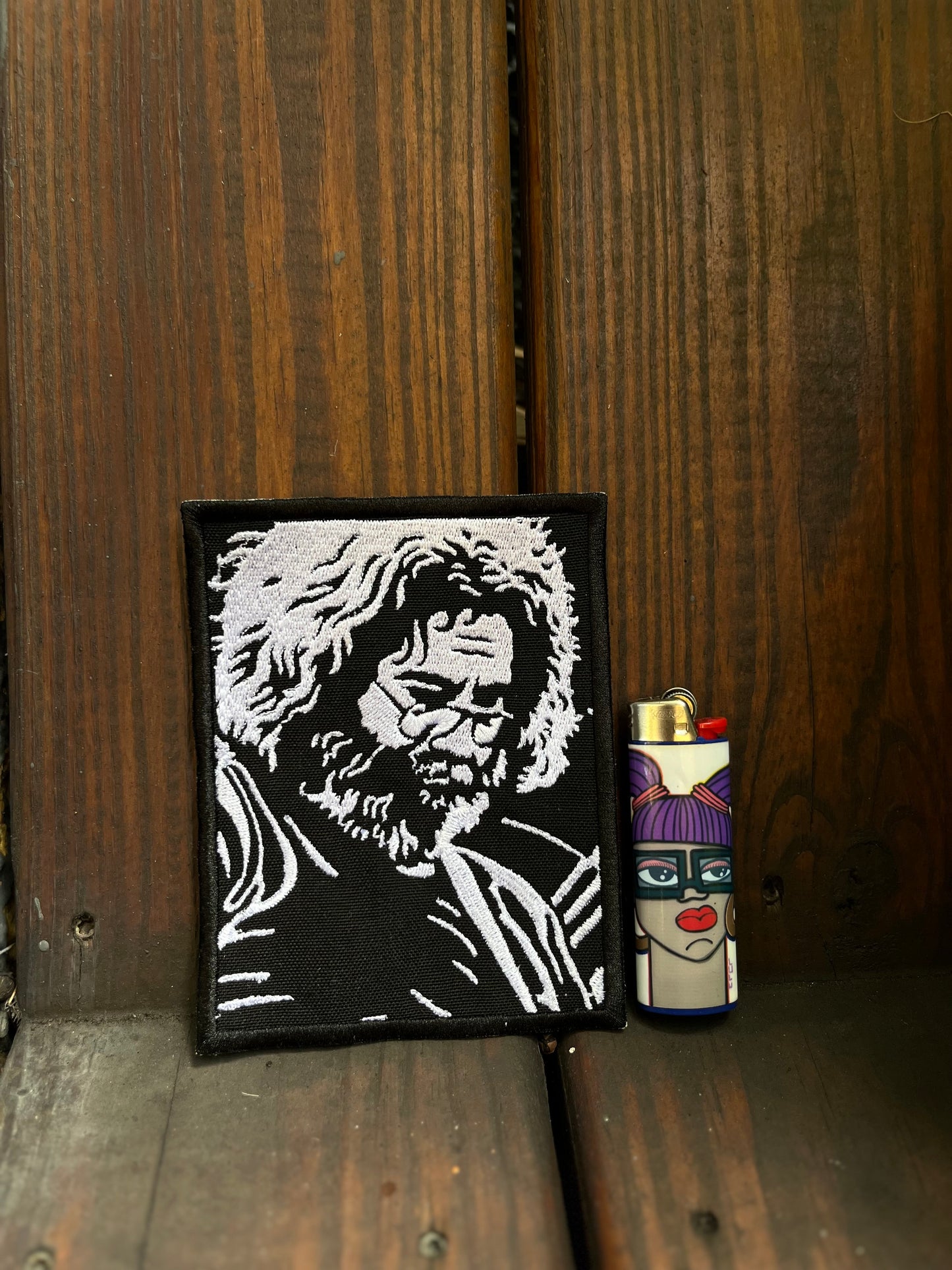 Jerry Garcia High Contrast