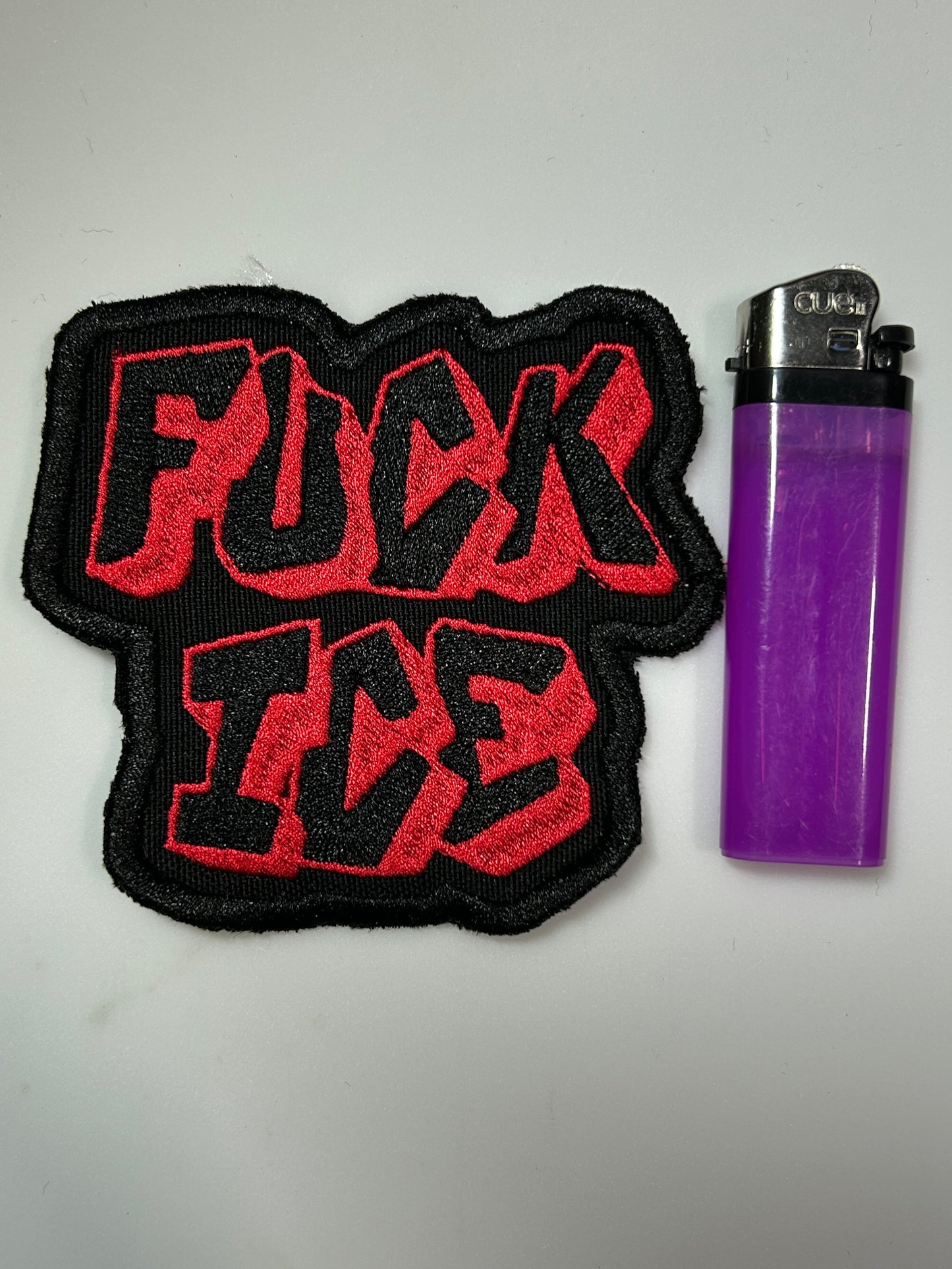 Fuck ice shaped border