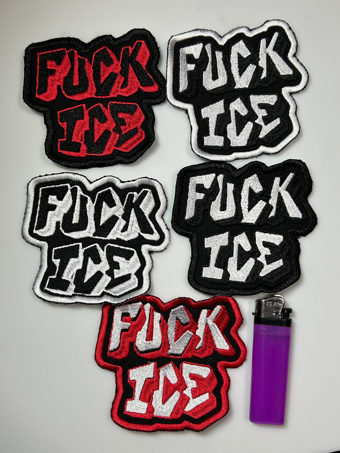 Fuck ice shaped border