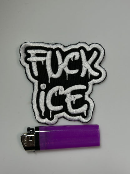Fuck ice drip shaped border