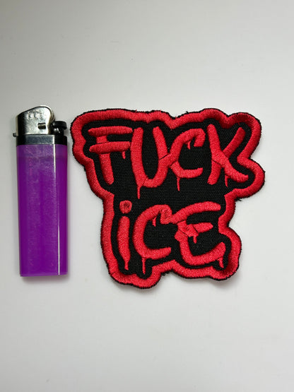 Fuck ice drip shaped border